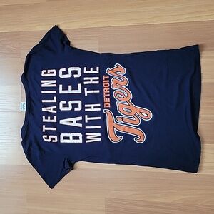 Pink Victoria Secret Detroit Tiger V-neck